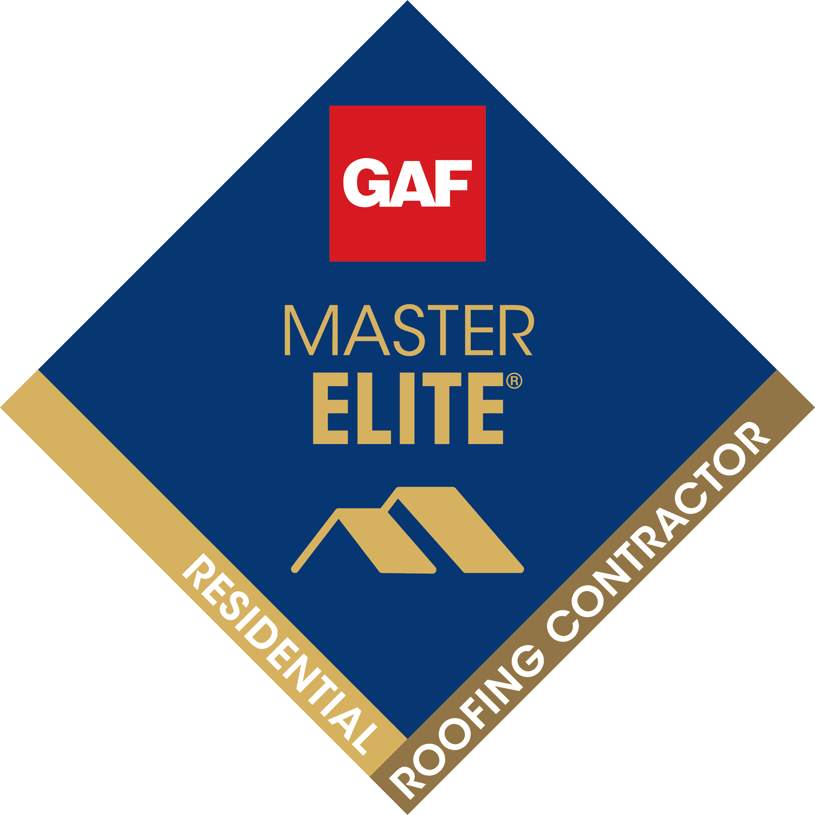 GAF Master Elite Contractors badge